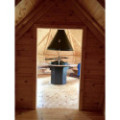 Exclusive BBQ Hut 16,5m² with 2.5 m Extension – Grill Cabin