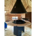 Exclusive BBQ Hut 16,5m² with 2.5 m Extension – Grill Cabin