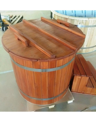 Ø100cm Round cold plunge tub /  bath for cold water therapy