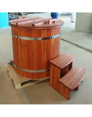 Ø100cm Round cold plunge tub /  bath for cold water therapy