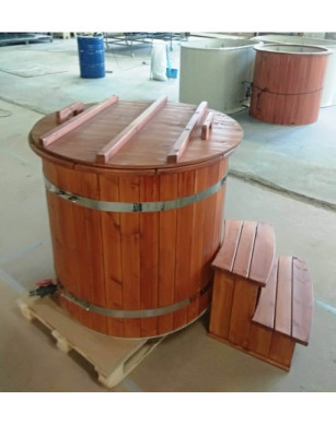 Ø100cm Round cold plunge tub /  bath for cold water therapy