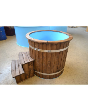 Ø100cm Round cold plunge tub /  bath for cold water therapy