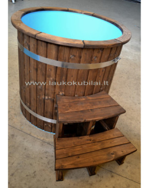 Ø100cm Round cold plunge tub /  bath for cold water therapy