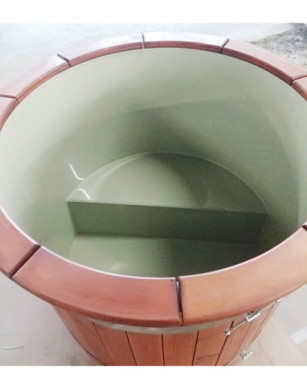 Ø100cm Round cold plunge tub /  bath for cold water therapy