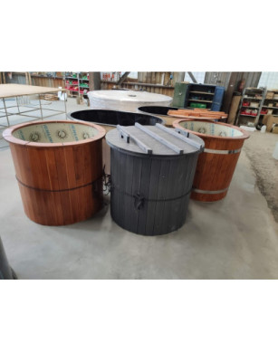 Ø100cm Round cold plunge tub /  bath for cold water therapy