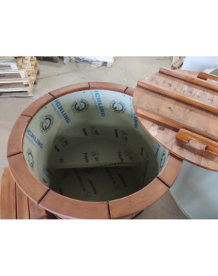 Ø100cm Round cold plunge tub /  bath for cold water therapy