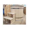 Ø100cm Round cold plunge tub /  bath for cold water therapy