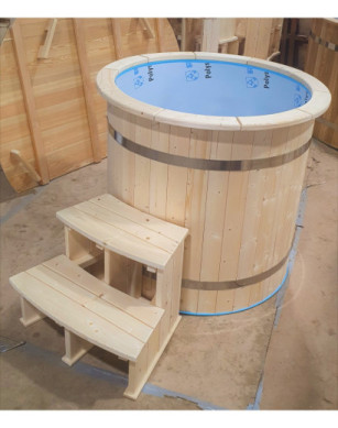 Ø100cm Round cold plunge tub /  bath for cold water therapy