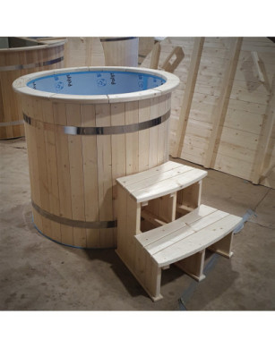 Ø100cm Round cold plunge tub /  bath for cold water therapy