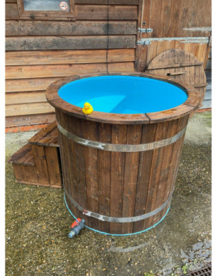 Ø100cm Round cold plunge tub /  bath for cold water therapy