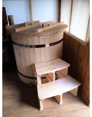 Ø100cm Round cold plunge tub /  bath for cold water therapy