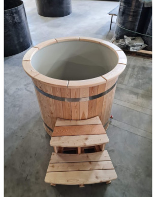 Ø100cm Round cold plunge tub /  bath for cold water therapy