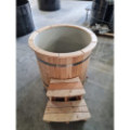 Ø100cm Round cold plunge tub /  bath for cold water therapy