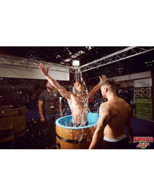 Ø100cm Round cold plunge tub /  bath for cold water therapy