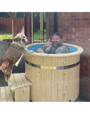 Ø100cm Round cold plunge tub /  bath for cold water therapy