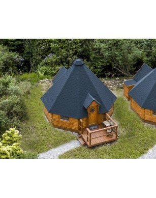 25m² BBQ Hut – Grill Cabin with 2,5m extension
