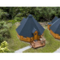 25m² BBQ Hut – Grill Cabin with 2,5m extension