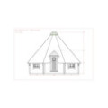 25m² BBQ Hut – Grill Cabin with 2,5m extension
