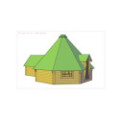 25m² BBQ Hut – Grill Cabin with 2,5m extension