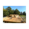 25m² BBQ Hut – Grill Cabin with 2,5m extension
