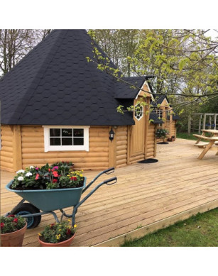 25m² BBQ Hut – Grill Cabin