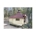 16,5m² BBQ Hut – Grill Cabin with extension