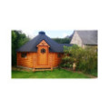 16,5m² BBQ Hut – Grill Cabin with extension