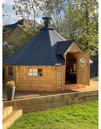 14,9m² BBQ Hut – Grill Cabin