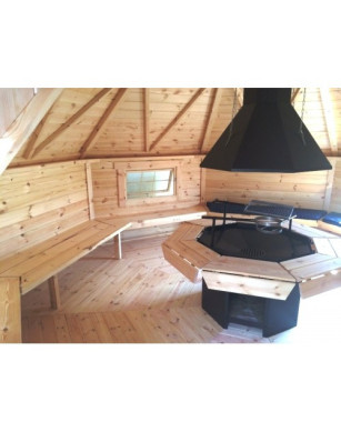 14,9m² BBQ Hut – Grill Cabin