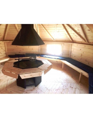 14,9m² BBQ Hut – Grill Cabin
