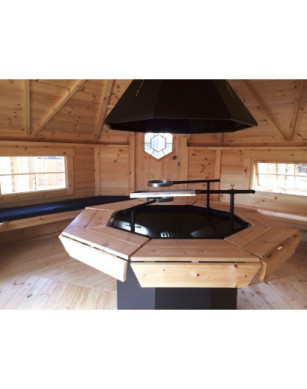 14,9m² BBQ Hut – Grill Cabin