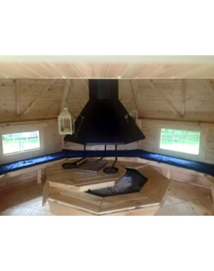 14,9m² BBQ Hut – Grill Cabin