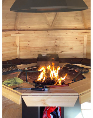 14,9m² BBQ Hut – Grill Cabin