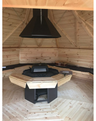 14,9m² BBQ Hut – Grill Cabin