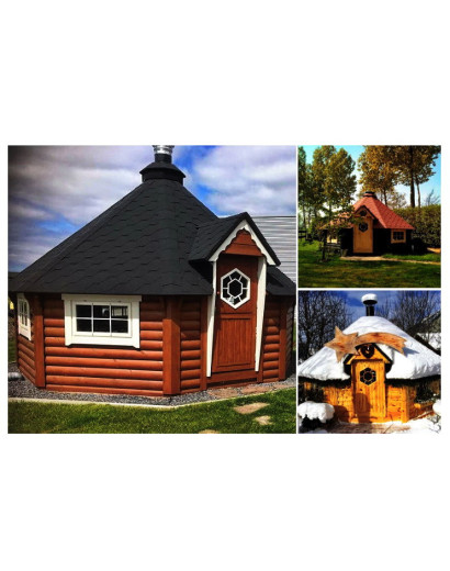 16,5m² BBQ Hut – Grill Cabin