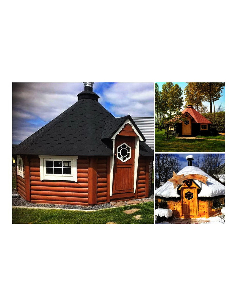 16,5m² BBQ Hut – Grill Cabin 16,5m² BBQ Hut – Grill Cabin