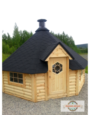 16,5m² BBQ Hut – Grill Cabin