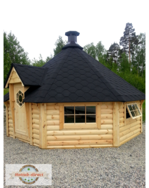 16,5m² BBQ Hut – Grill Cabin