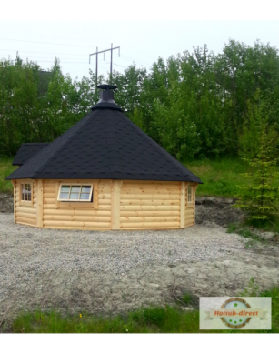 16,5m² BBQ Hut – Grill Cabin