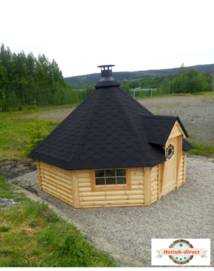16,5m² BBQ Hut – Grill Cabin