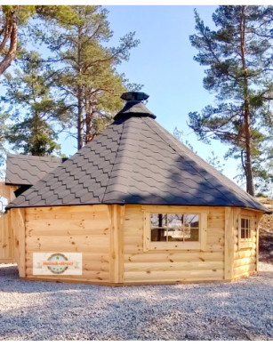 16,5m² BBQ Hut – Grill Cabin