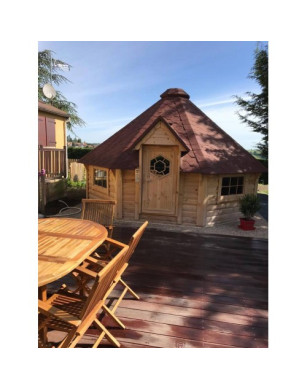 16,5m² BBQ Hut – Grill Cabin