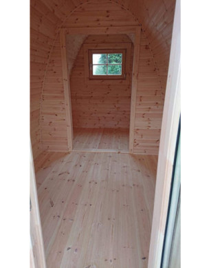 Insulated Camping Pod 2 room/2,4 x 4,0m