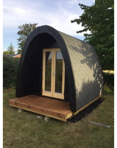 Insulated Camping Pod 1 room/2,4 x 3,0m