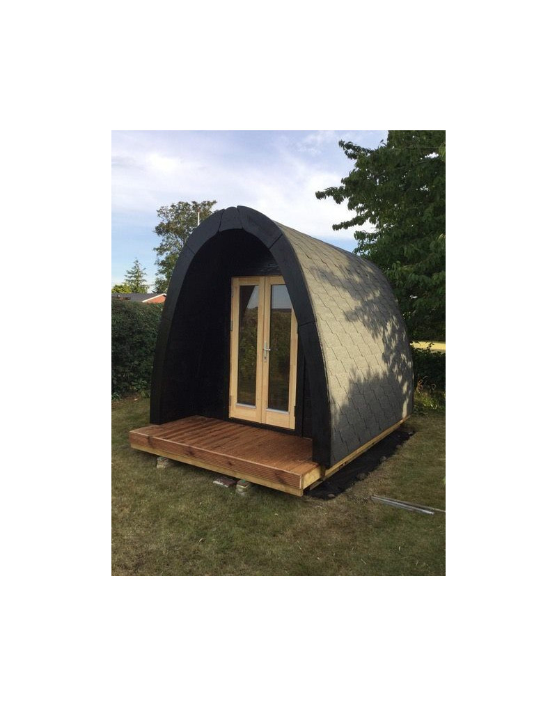 Insulated Camping Pod 1 room/2,4 x 3,0m