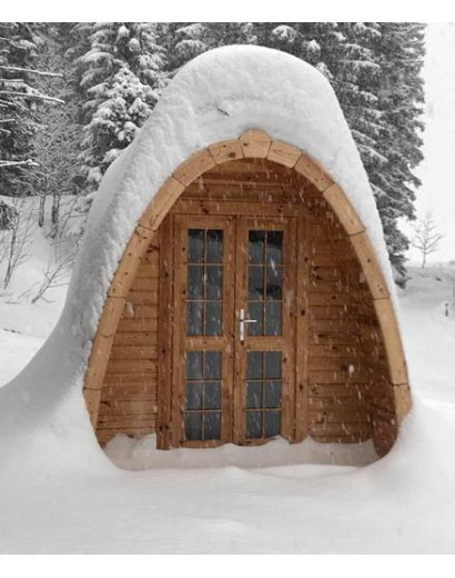 Thermowood Camping Pod 1 room/2,4 x 3,0m