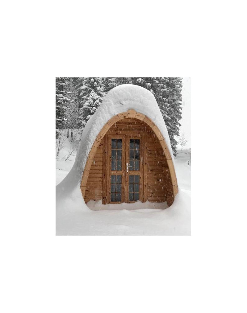Thermowood Camping Pod 1 room/2,4 x 3,0m