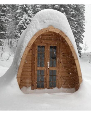 Thermowood Camping Pod 1 room/2,4 x 3,0m