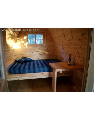 Insulated Camping Pod 1 room/2,4 x 3,0m