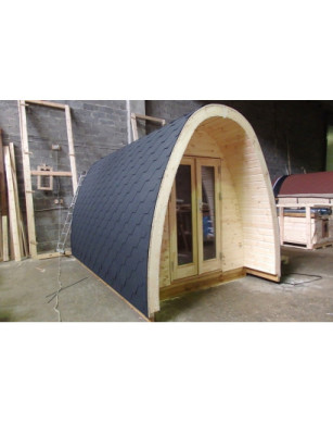 Insulated Camping Pod 1 room/2,4 x 3,0m